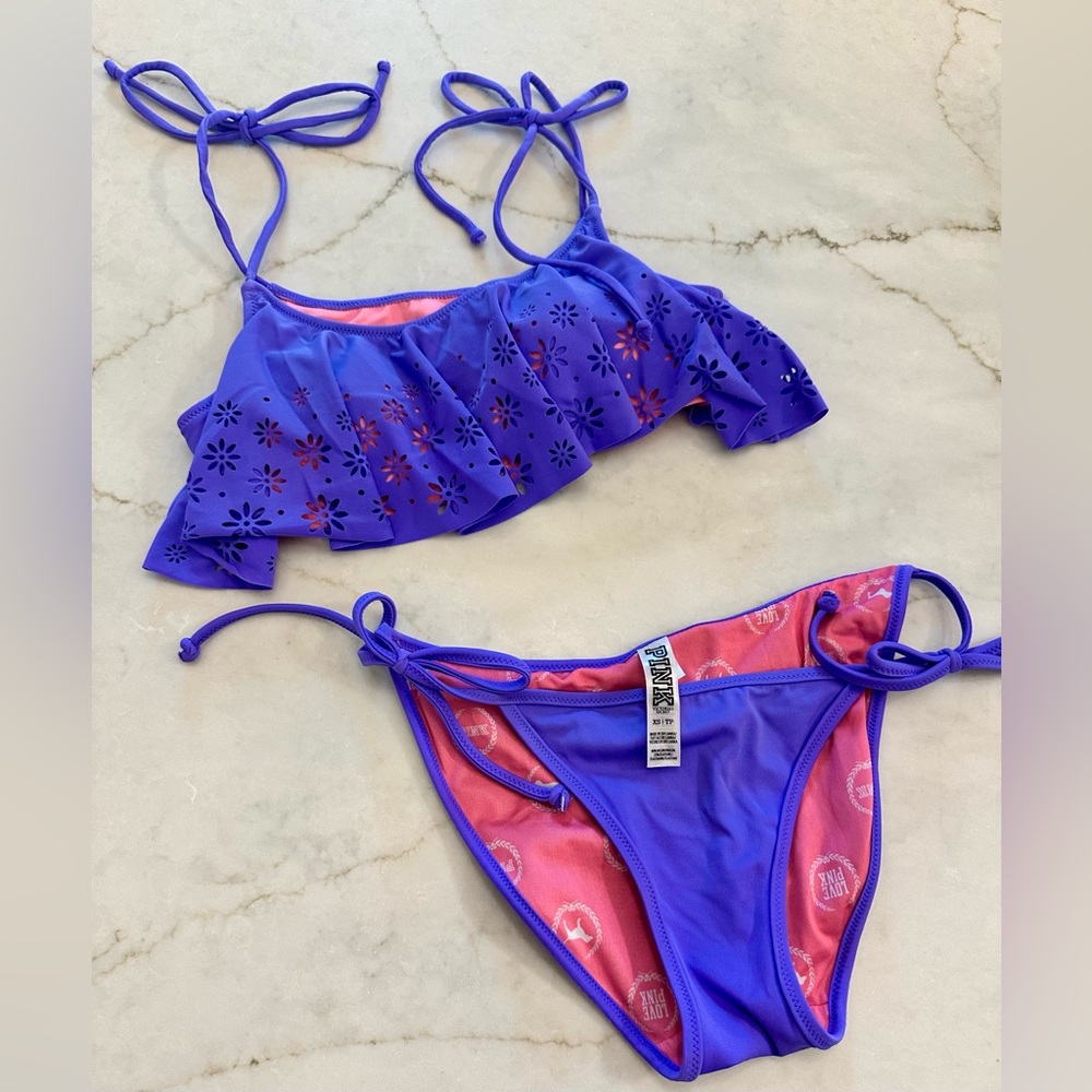 Victoria's Secret Purple and Pink Bikini